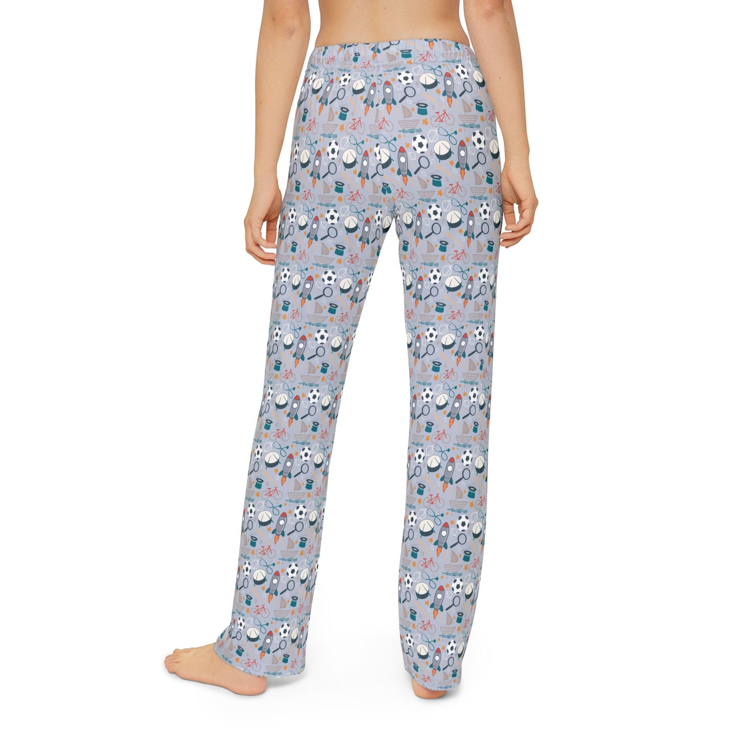 Gray Dream Big, Brave Heart Kids Pajama Pants (AOP)