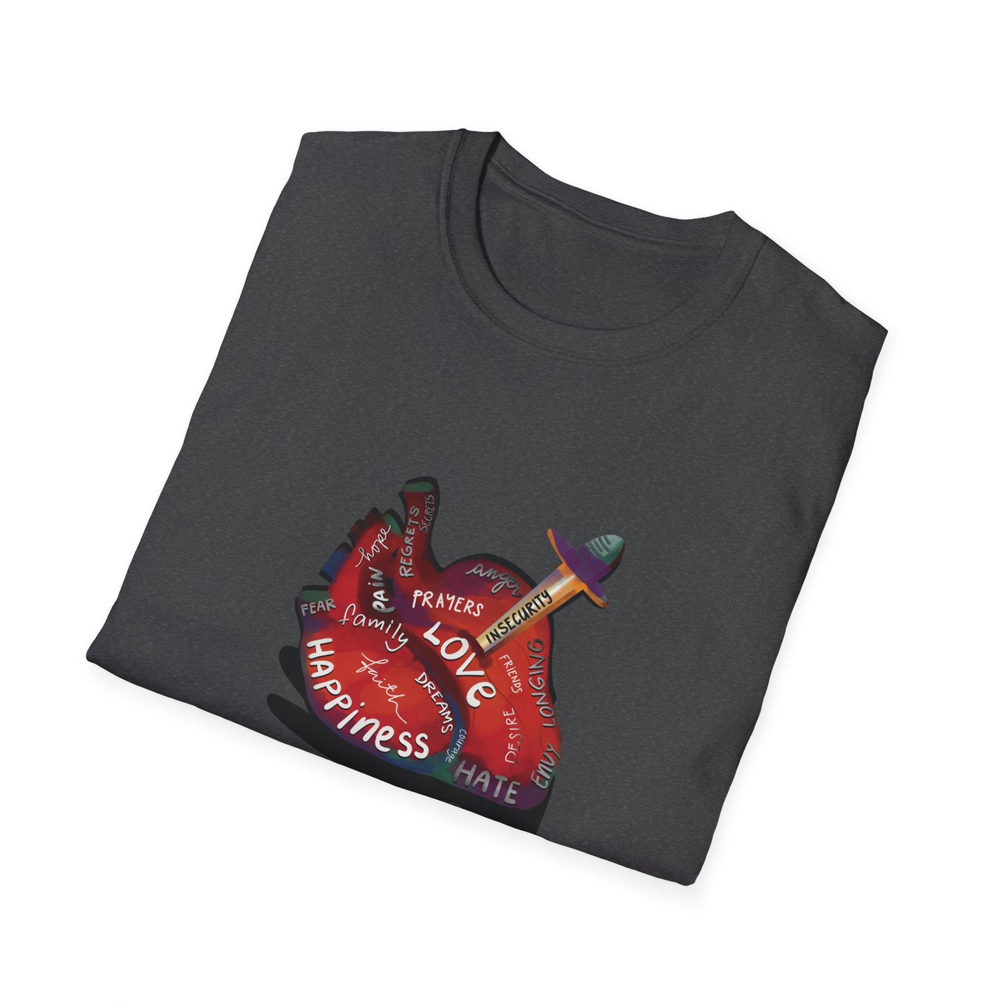The Container — What's in Your Heart? Unisex T-Shirt