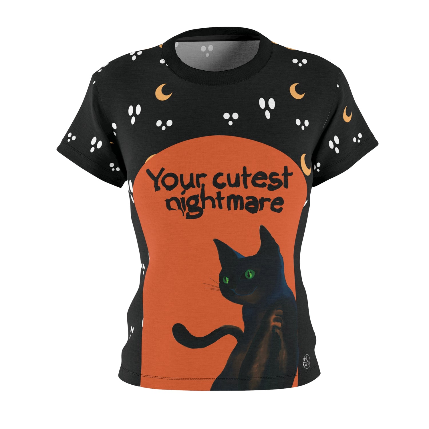 Your Cutest Nightmare with Cat on Shirt