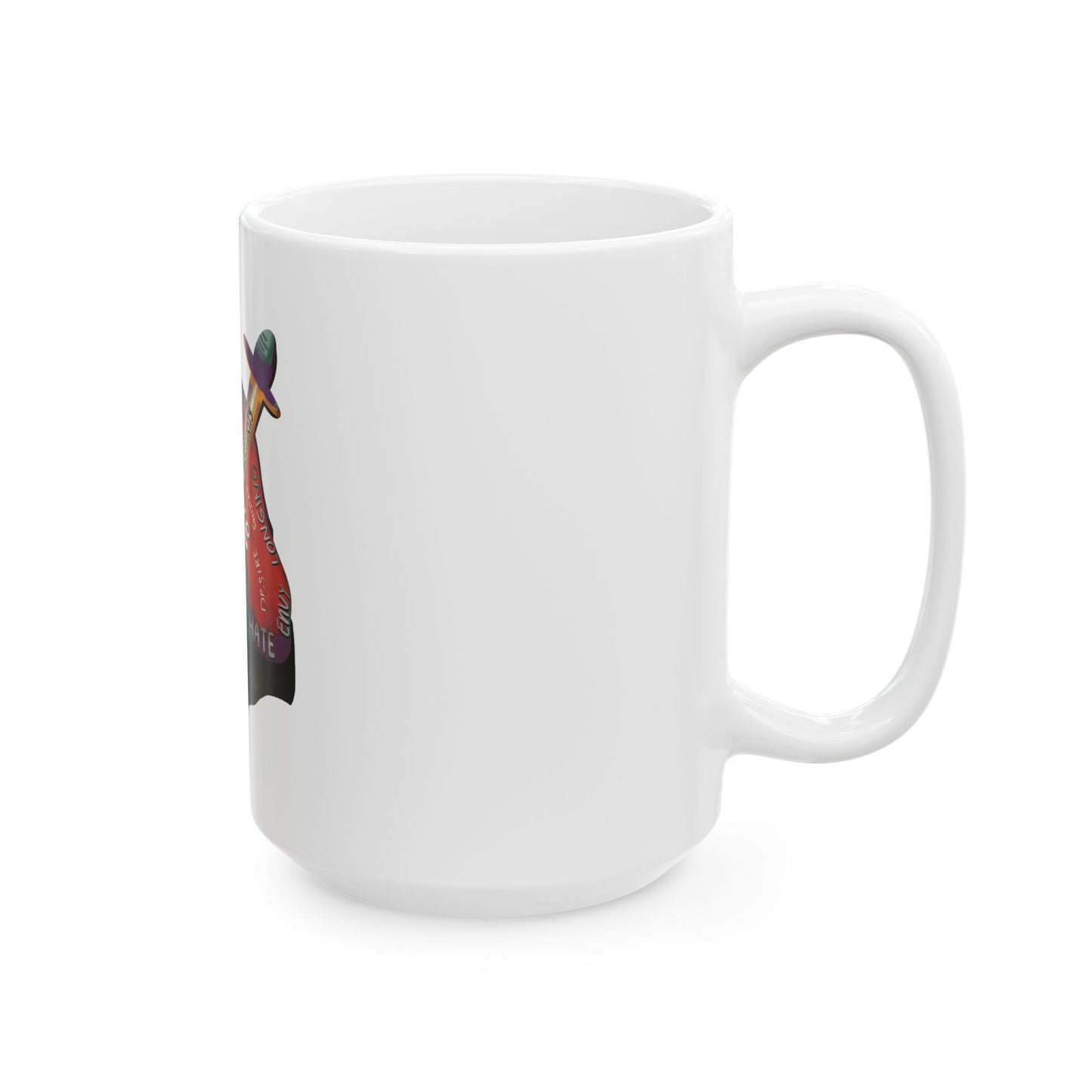 The Container — What's in Your Heart? Ceramic Mug