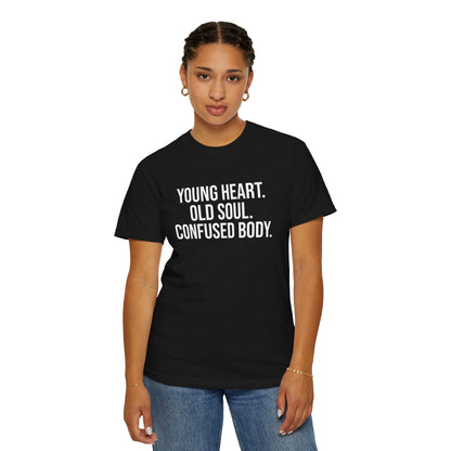 Young Heart, Old Soul — Unisex T-Shirt | KSL art