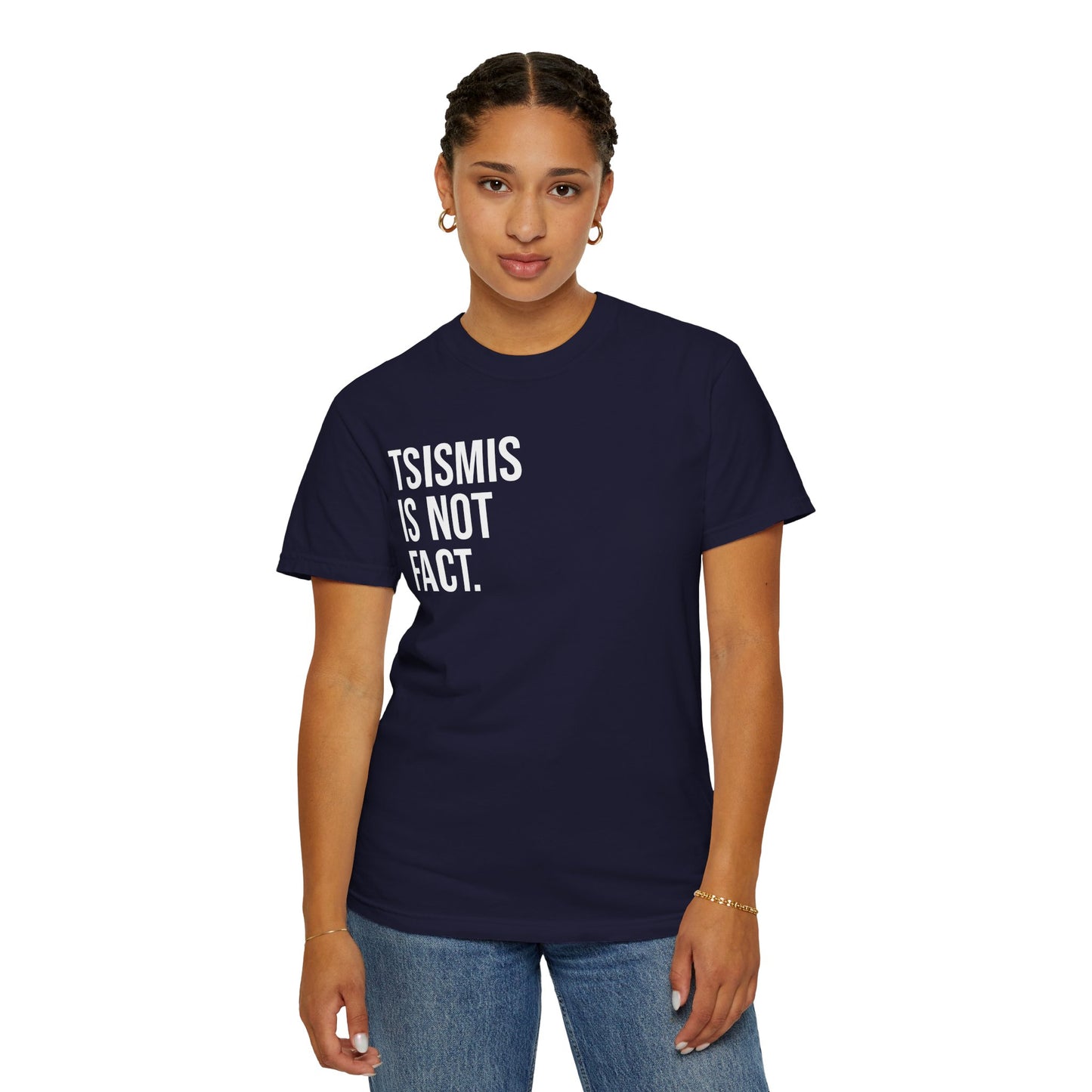 Tsismis Is Not Fact T‑Shirt — Funny Statement Graphic Tee