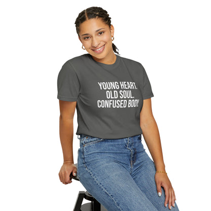 Young Heart, Old Soul — Unisex T-Shirt | KSL art