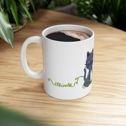 I Think I'm Over Overthinking — Ceramic Mug | KSL Art