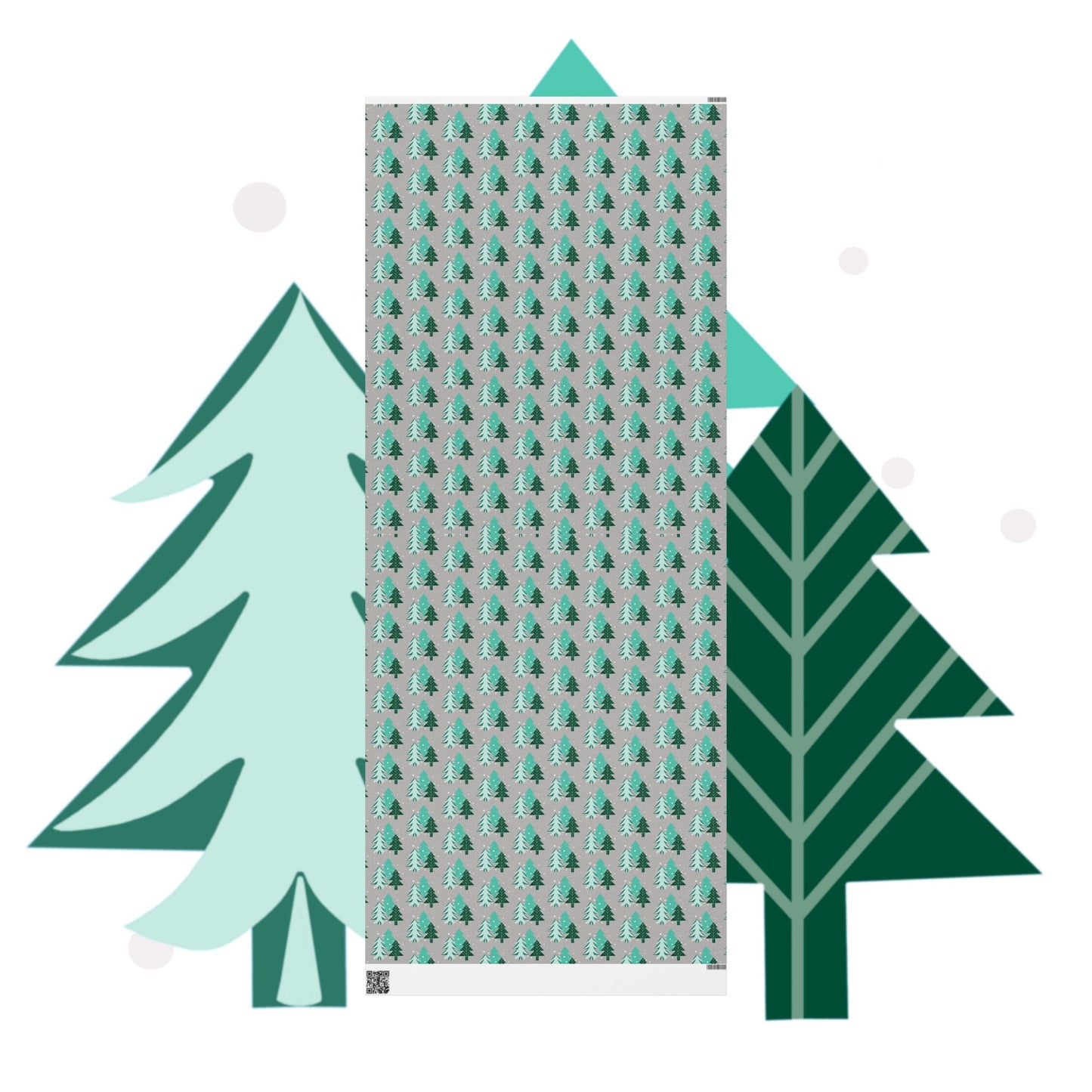 Modern Christmas trees - Gift Wrapper