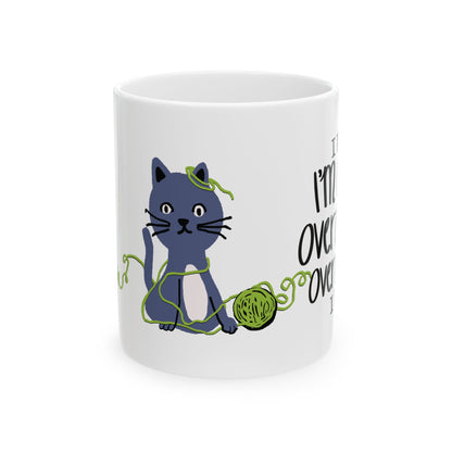 I Think I'm Over Overthinking — Ceramic Mug | KSL Art
