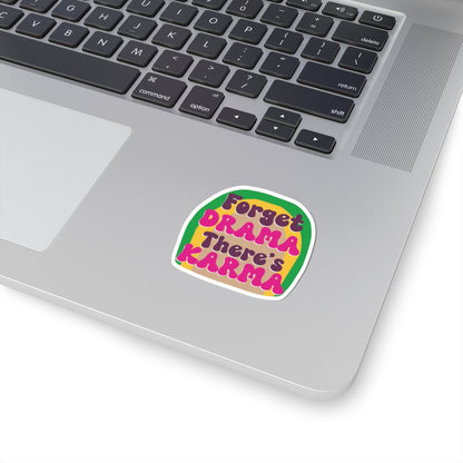 Motivational Karma Kiss-Cut Stickers