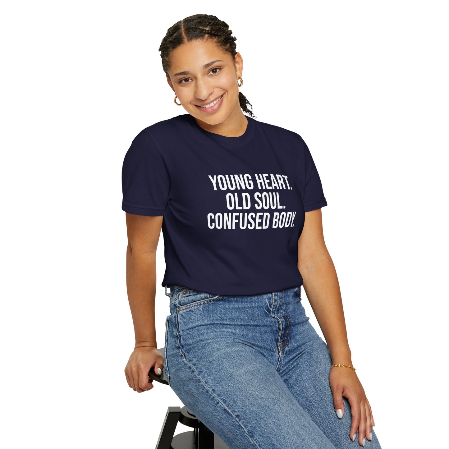 Young Heart, Old Soul — Unisex T-Shirt | KSL art