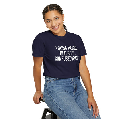 Young Heart, Old Soul — Unisex T-Shirt | KSL art