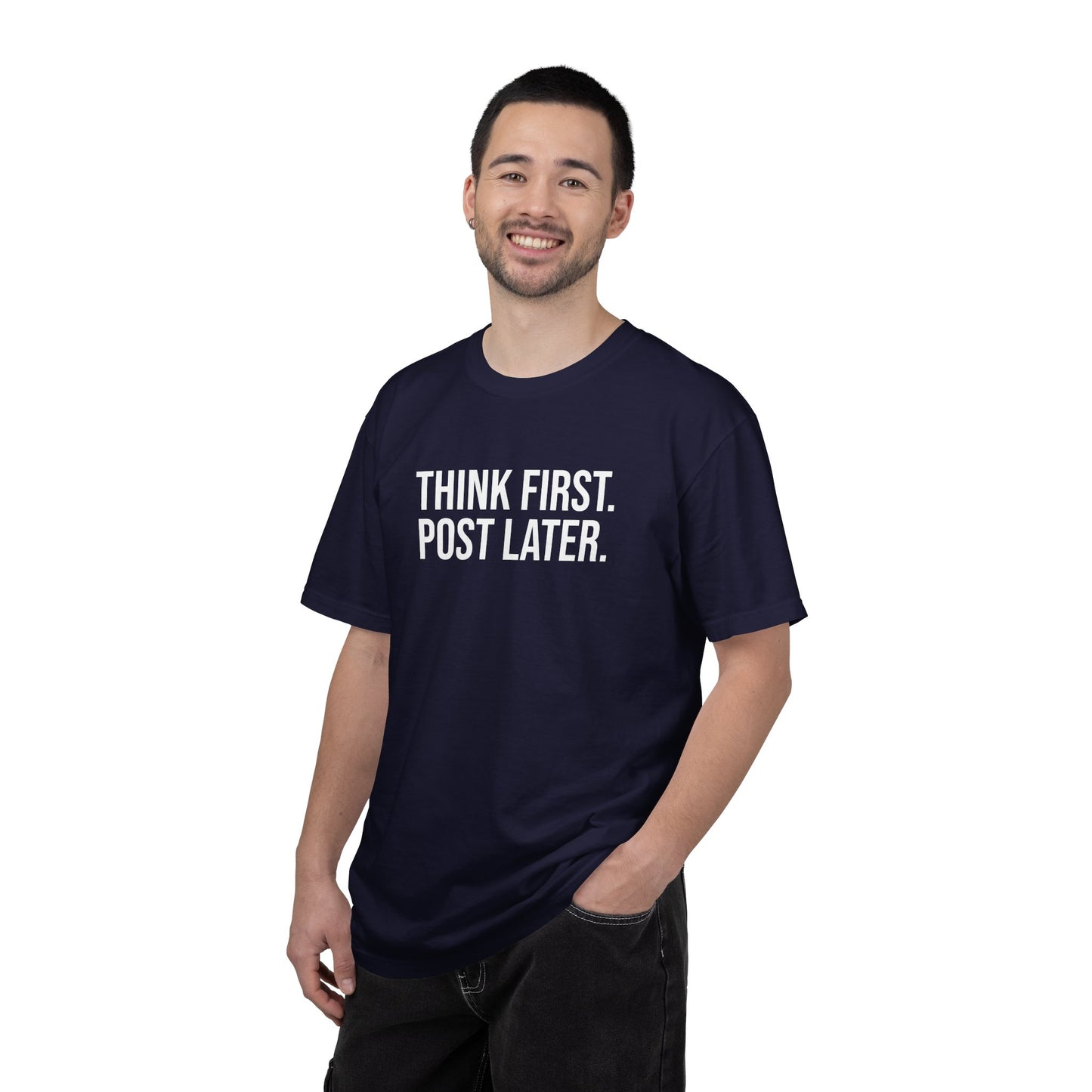 Think First, Post Later — Unisex T-Shirt | KSL art