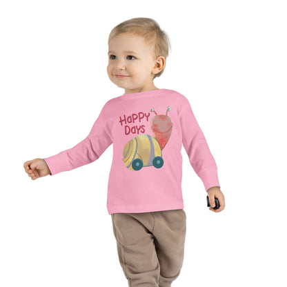 Happy Days Toddler Long Sleeve Tee