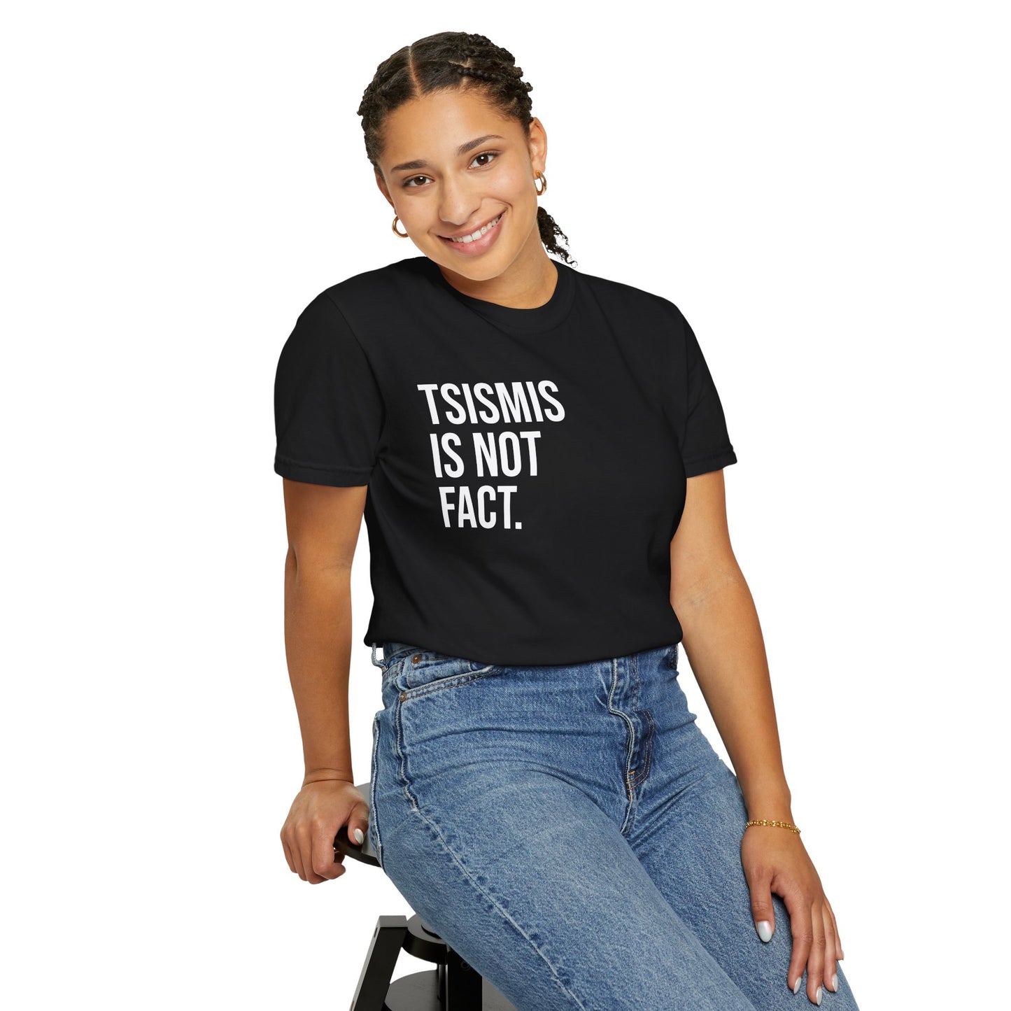 Tsismis Is Not Fact T‑Shirt — Funny Statement Graphic Tee