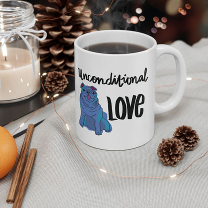 Unconditional Love — Bulldog Ceramic Mug | KSL Art