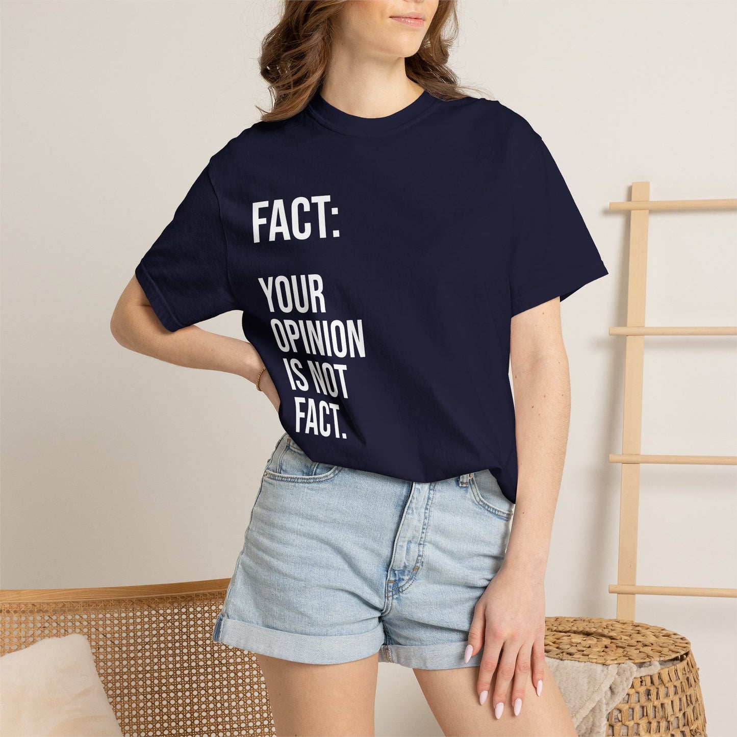 Opinion Is Not Fact —Soft Unisex Tee| KSL art