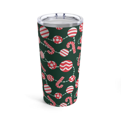 Sweet Jolly Candy Cane and Cookies Holiday Tumbler 20oz