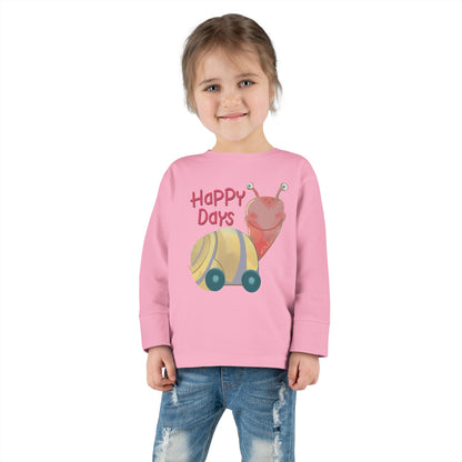 Happy Days Toddler Long Sleeve Tee