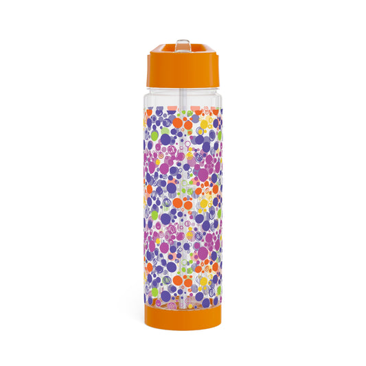 Fun colorful circles - Infuser Water Bottle