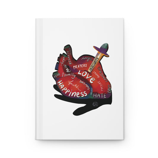 The Container — What's in Your Heart? Hardcover Journal
