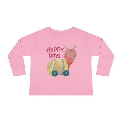 Happy Days Toddler Long Sleeve Tee