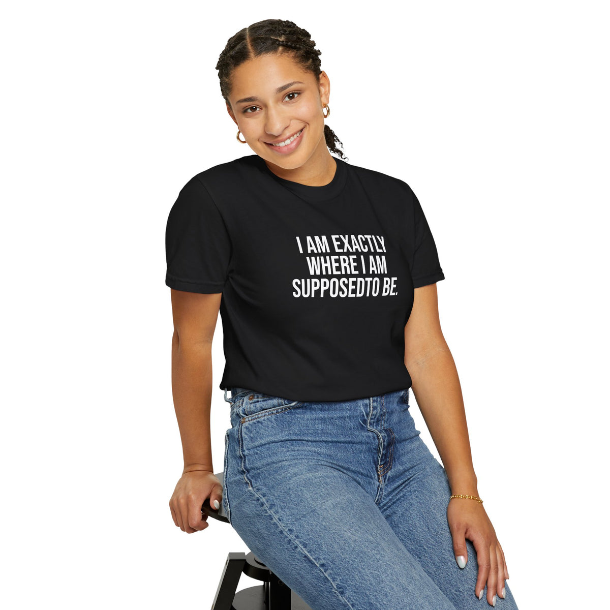 I am Where I am Supposed To Be — Unisex T-Shirt | KSL art