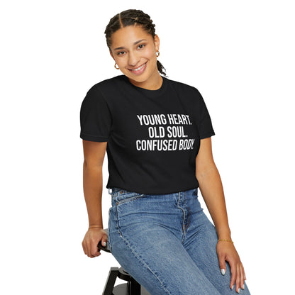 Young Heart, Old Soul — Unisex T-Shirt | KSL art