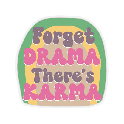 Motivational Karma Kiss-Cut Stickers