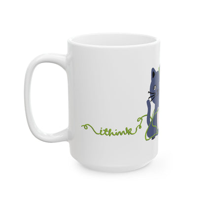 I Think I'm Over Overthinking — Ceramic Mug | KSL Art