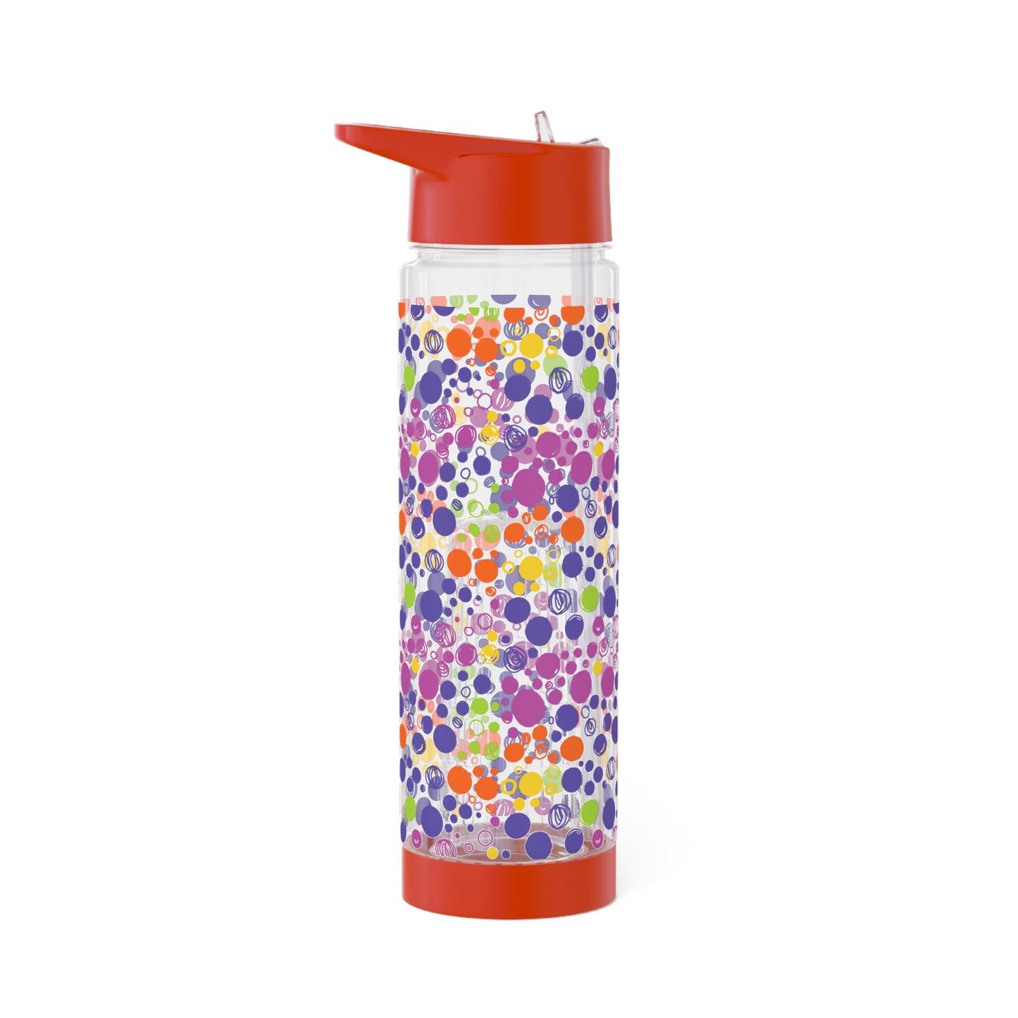 Fun colorful circles - Infuser Water Bottle