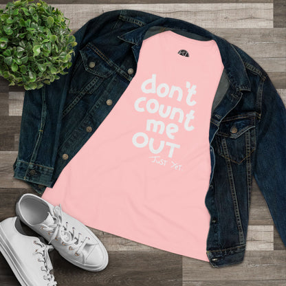 Shop Don't Count Me Out Just Yet Women's Cotton Tee Online