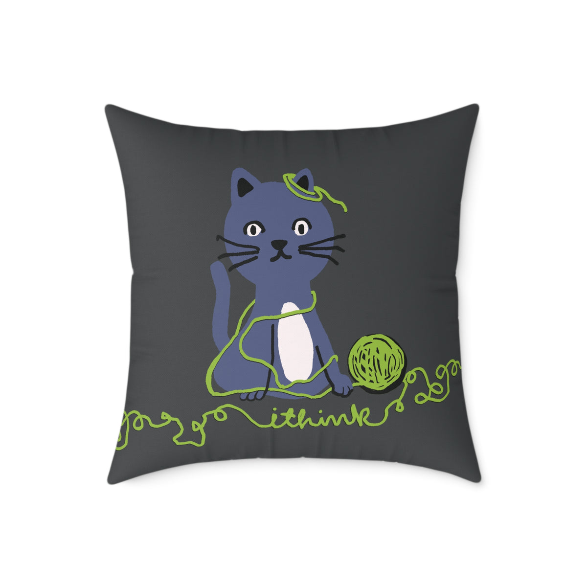 I Think I'm Over Overthinking — Throw Pillow | KSL Art