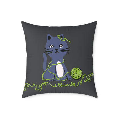 I Think I'm Over Overthinking — Throw Pillow | KSL Art