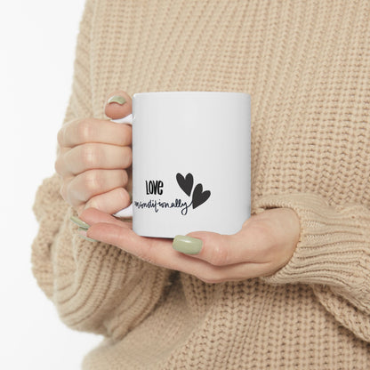 Unconditional Love — Bulldog Ceramic Mug | KSL Art