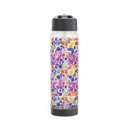 Fun colorful circles - Infuser Water Bottle