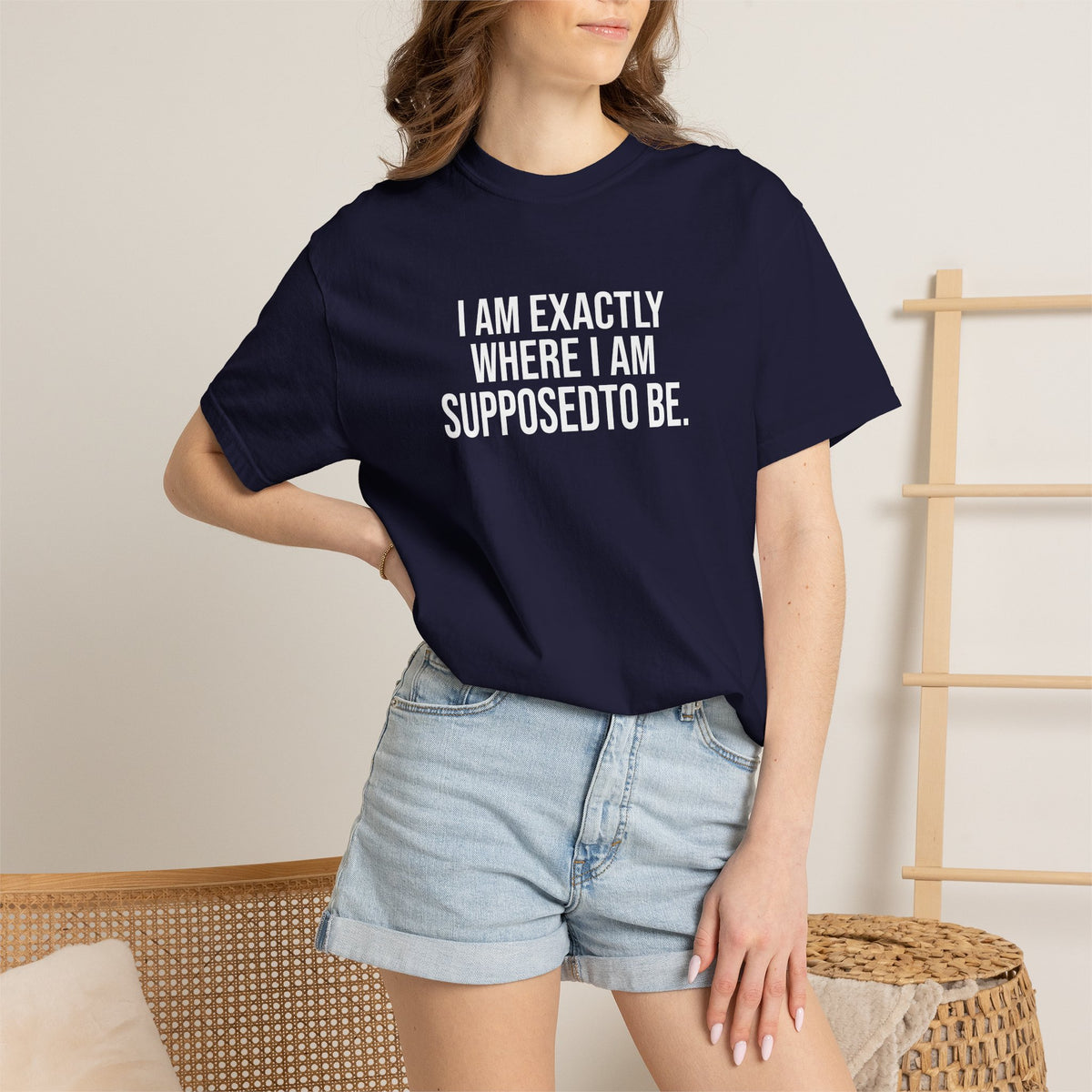 I am Where I am Supposed To Be — Unisex T-Shirt | KSL art