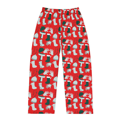 Cozy Holiday Men's Pajama Pants (AOP)