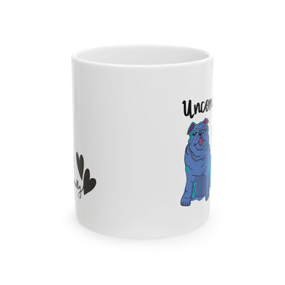 Unconditional Love — Bulldog Ceramic Mug | KSL Art
