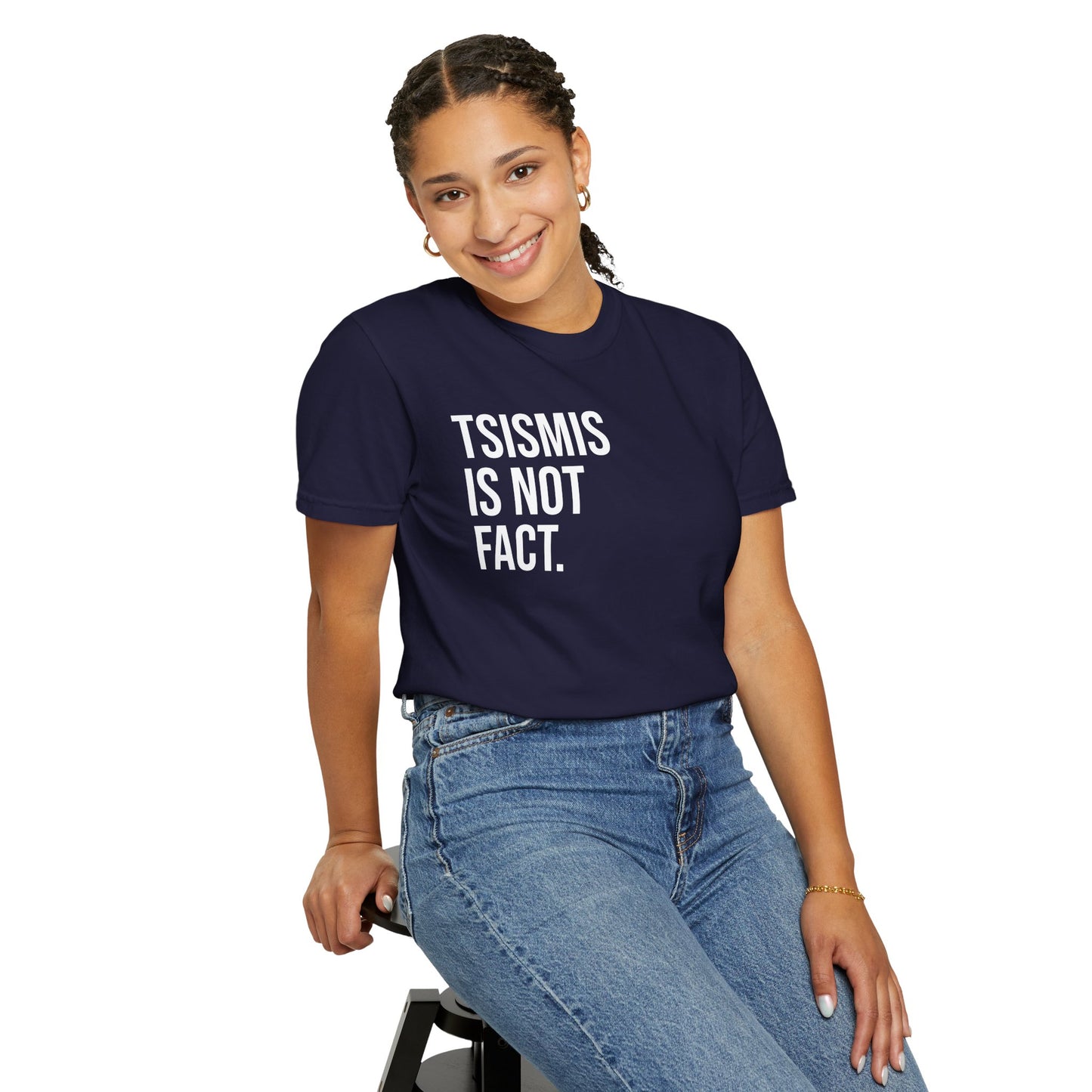 Tsismis Is Not Fact T‑Shirt — Funny Statement Graphic Tee