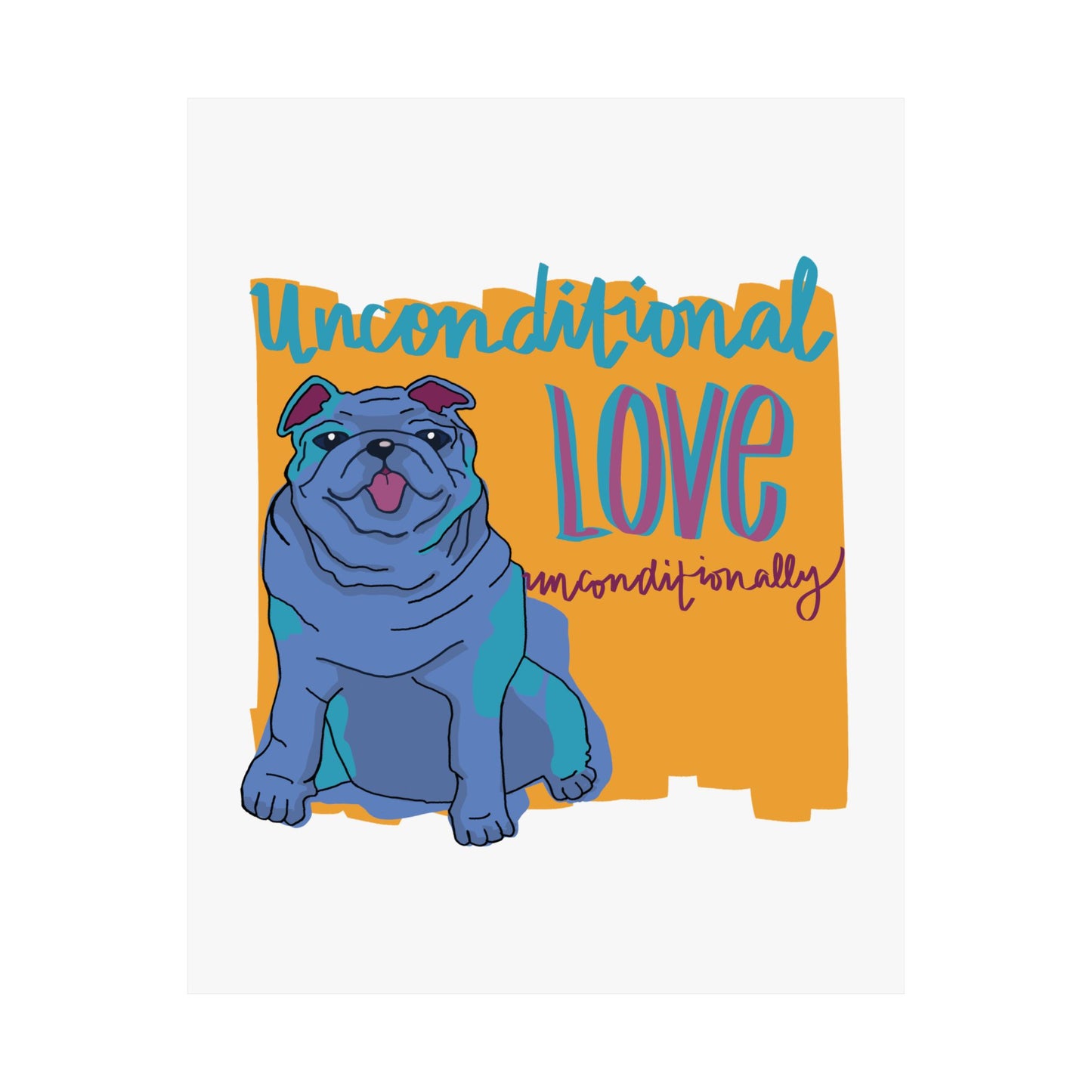 Unconditional Love — Matte Art Poster | KSL Art