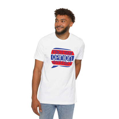 Fact Your Opinion Isn't Fact - USA-Made Unisex Short-Sleeve Jersey T-Shirt