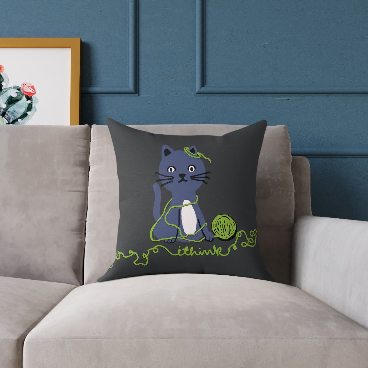 I Think I'm Over Overthinking — Throw Pillow | KSL Art