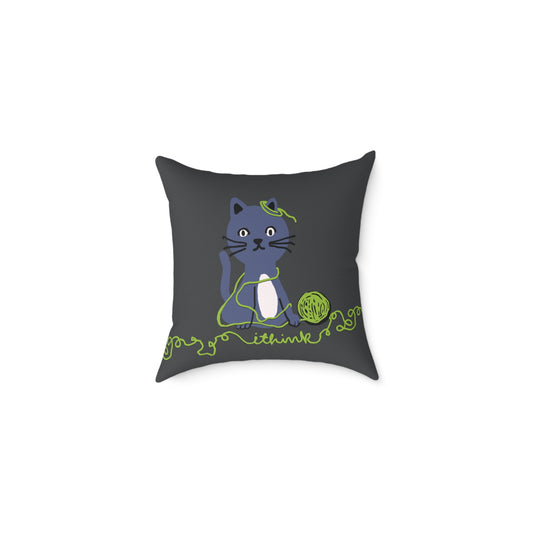 I Think I'm Over Overthinking — Throw Pillow | KSL Art