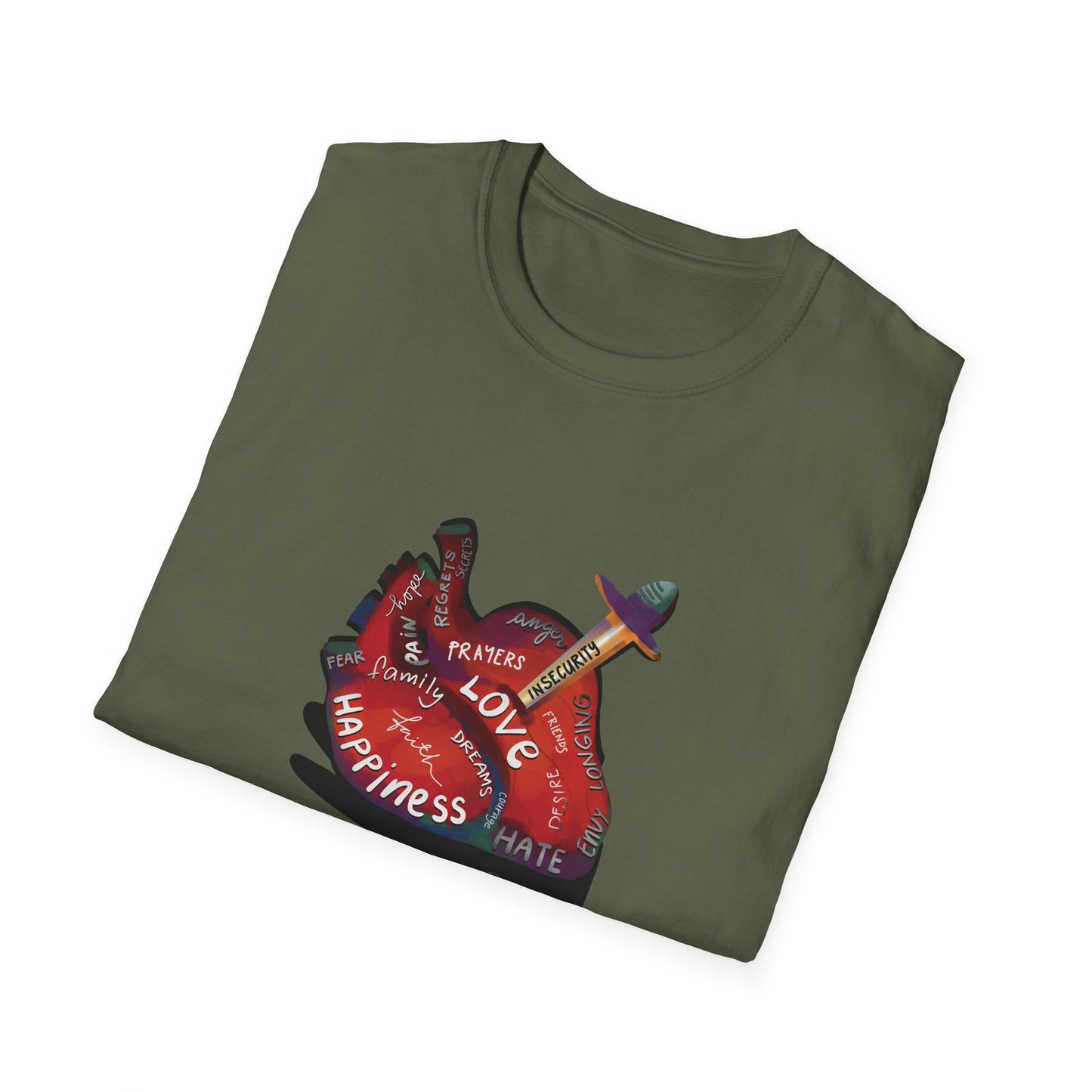 The Container — What's in Your Heart? Unisex T-Shirt