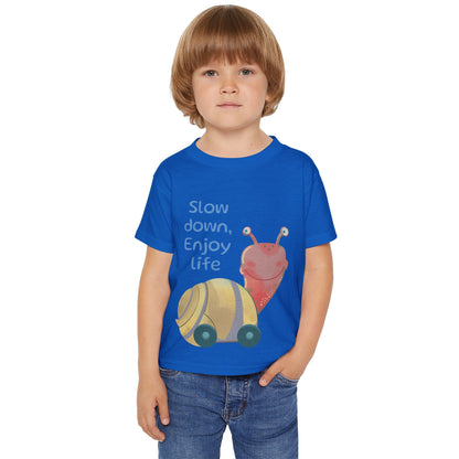 Slow Down Enjoy Life - Heavy Cotton™ Toddler T-shirt