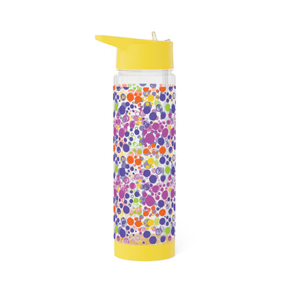 Fun colorful circles - Infuser Water Bottle