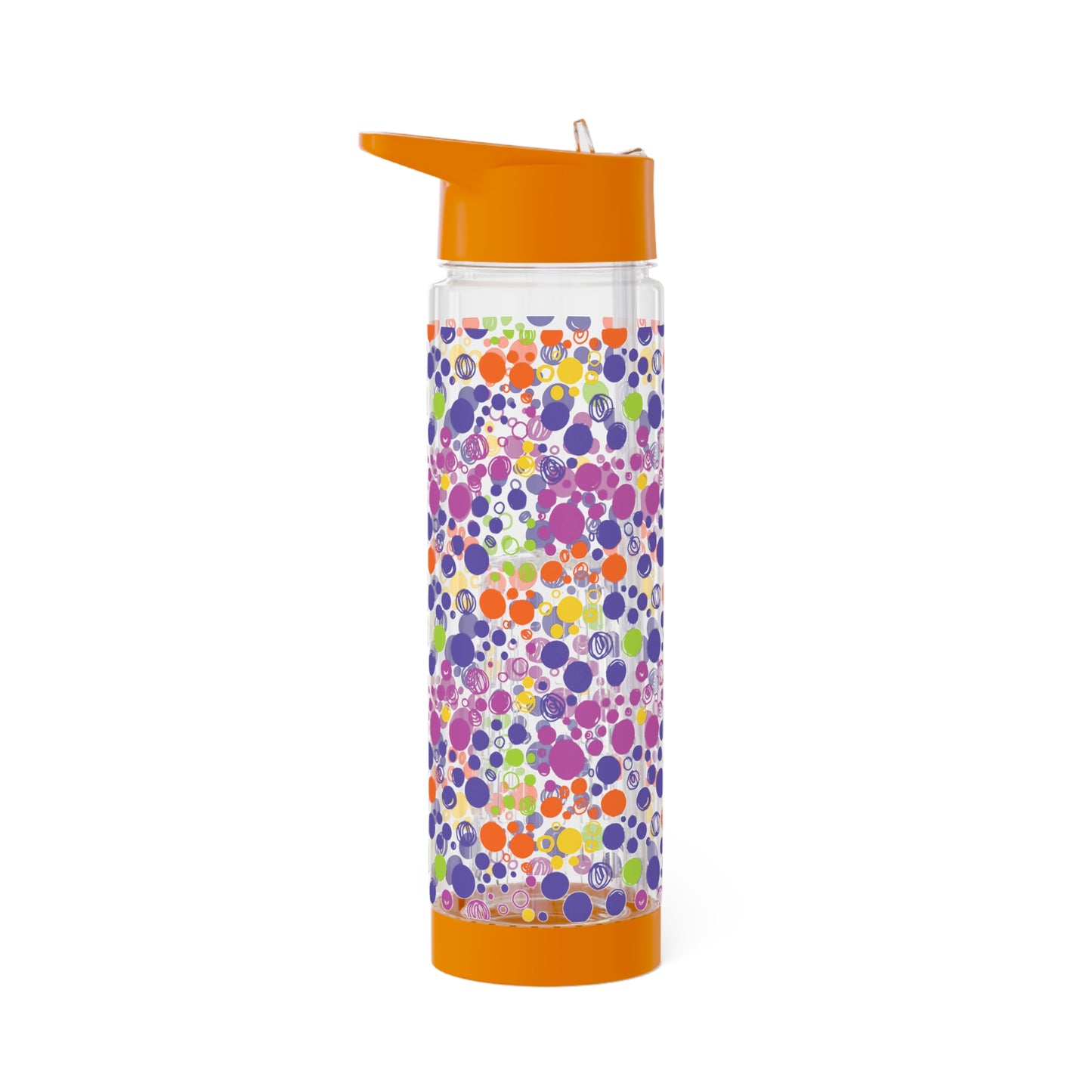 Fun colorful circles - Infuser Water Bottle