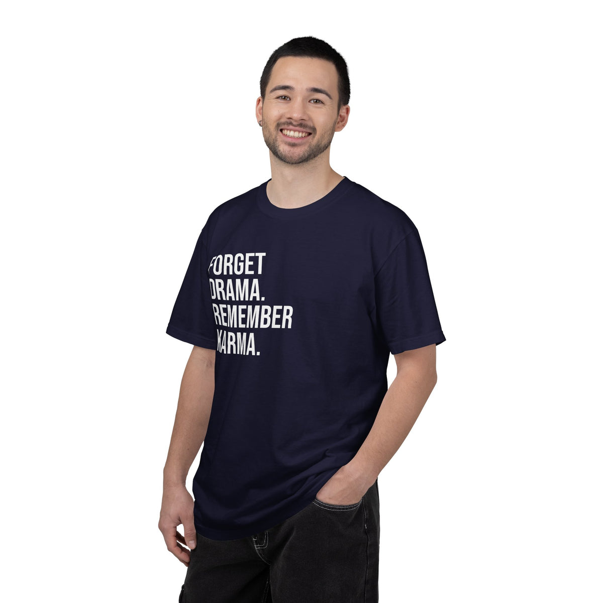 Forget Drama, Remember Karma — Unisex T-Shirt | KSL art