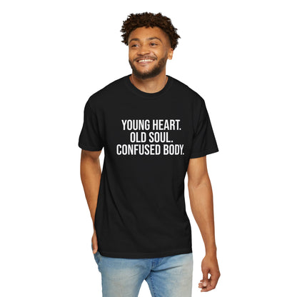 Young Heart, Old Soul — Unisex T-Shirt | KSL art