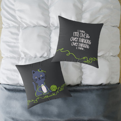 I Think I'm Over Overthinking — Throw Pillow | KSL Art
