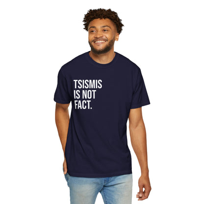 Tsismis Is Not Fact T‑Shirt — Funny Statement Graphic Tee