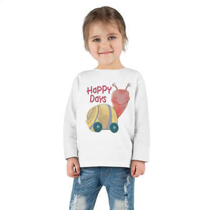 Happy Days Toddler Long Sleeve Tee